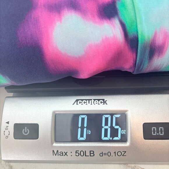 Kate Spade Barry Abstract Watercolor Print Skirt - Purple/Pink/Green - Size 12 - Picture 9 of 9